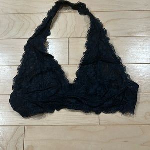 Free People halter lace bralet